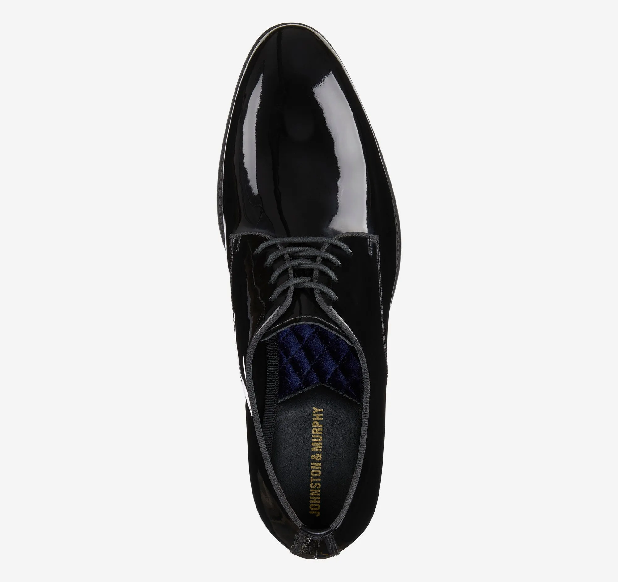 Johnston & Murphy Gavney Plain Toe Tuxedo Shoe