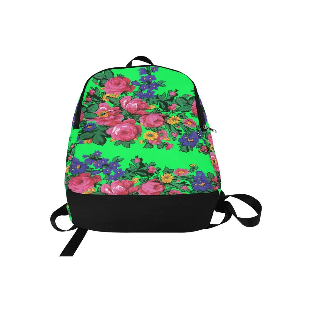 Kokum's Revenge Green Fabric Backpack for Adult