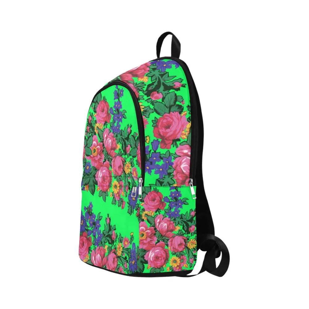 Kokum's Revenge Green Fabric Backpack for Adult