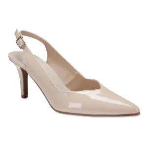 Maestro Heel in Nude Patent