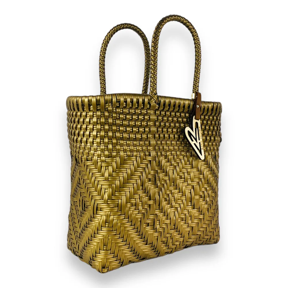 Maria Victoria | Sand Tote | Upcycled, Handwoven, Multicolor Tote