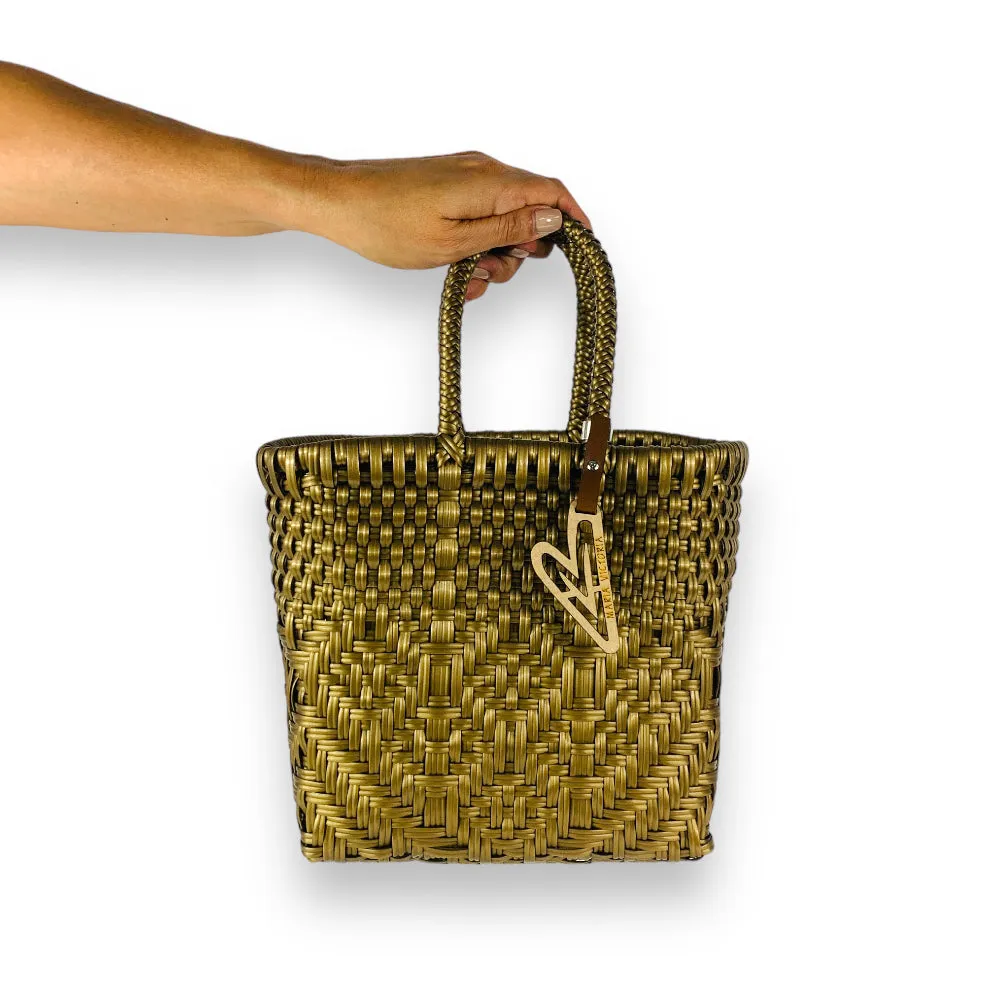 Maria Victoria | Sand Tote | Upcycled, Handwoven, Multicolor Tote