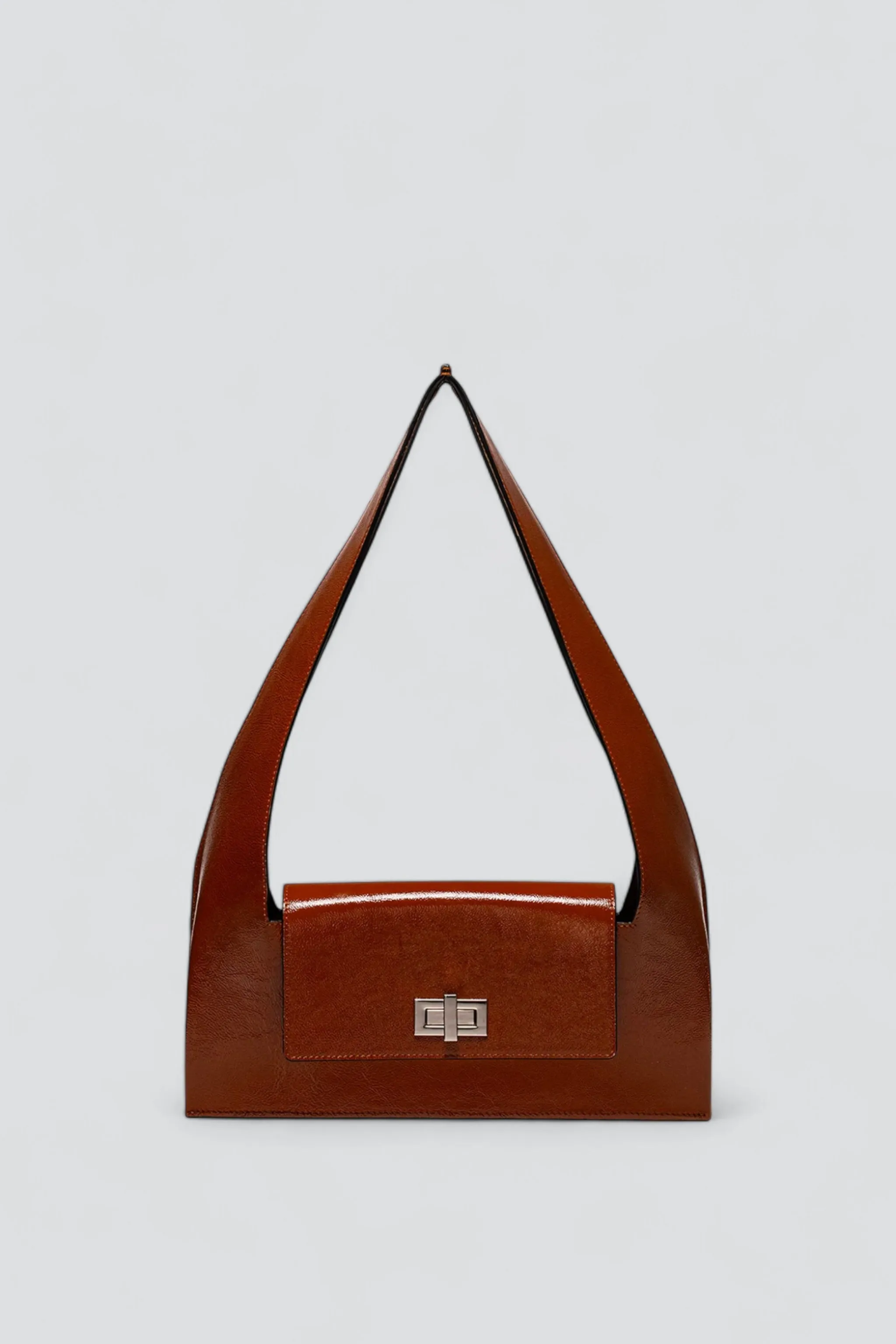 Marron Glace Napalack Baguette Purse