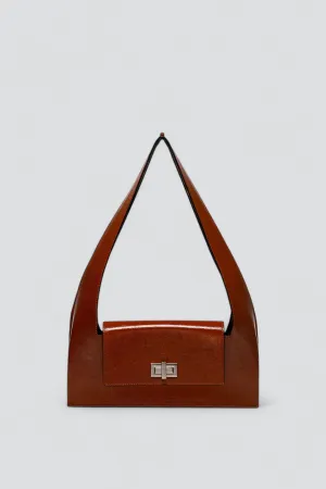 Marron Glace Napalack Baguette Purse