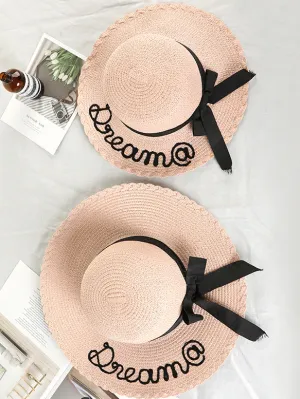 Mommy and Me Dreamers Straw Hat