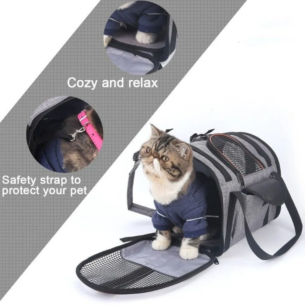 Multifunctional Pet Carrier Bag For Cats & Dogs