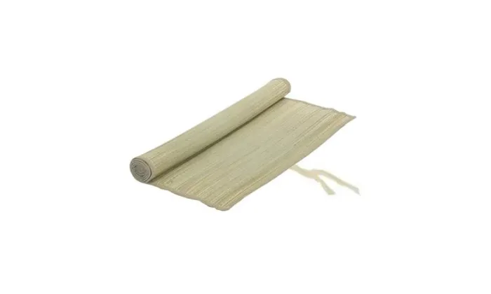 Natural Straw Roll Up Mat