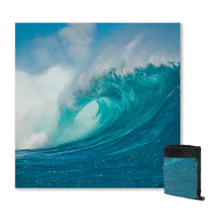 Ocean Wave Sand Free Towel