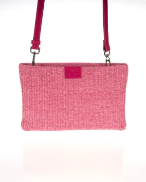 Pepe Moll Penelope Fuchsia Lightweight Clutch & Shoulder Bag