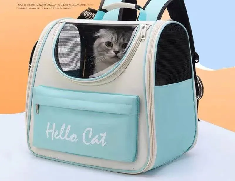 Pet Casual Breathable Container Large Space Cute Carrier Bag For Cats Small Dogs