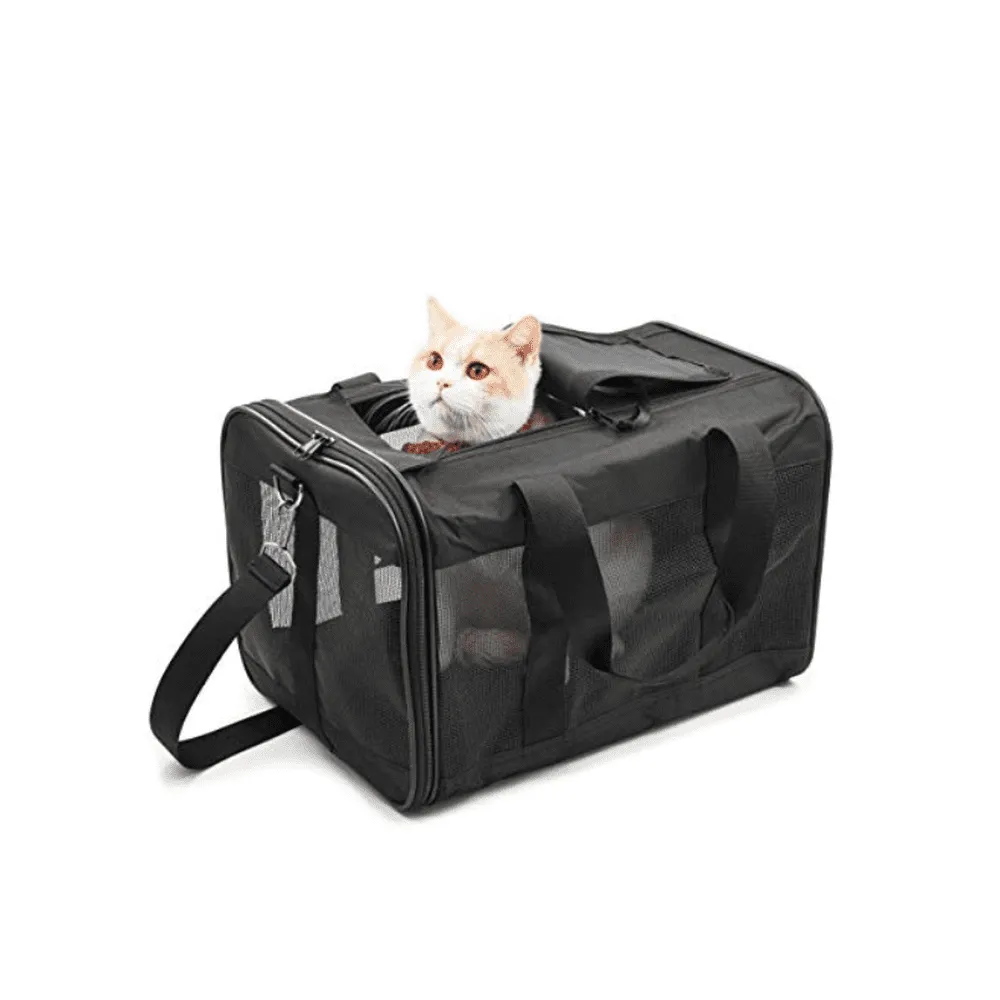 Pet Travel Carrier Soft Sided Portable Bag -L