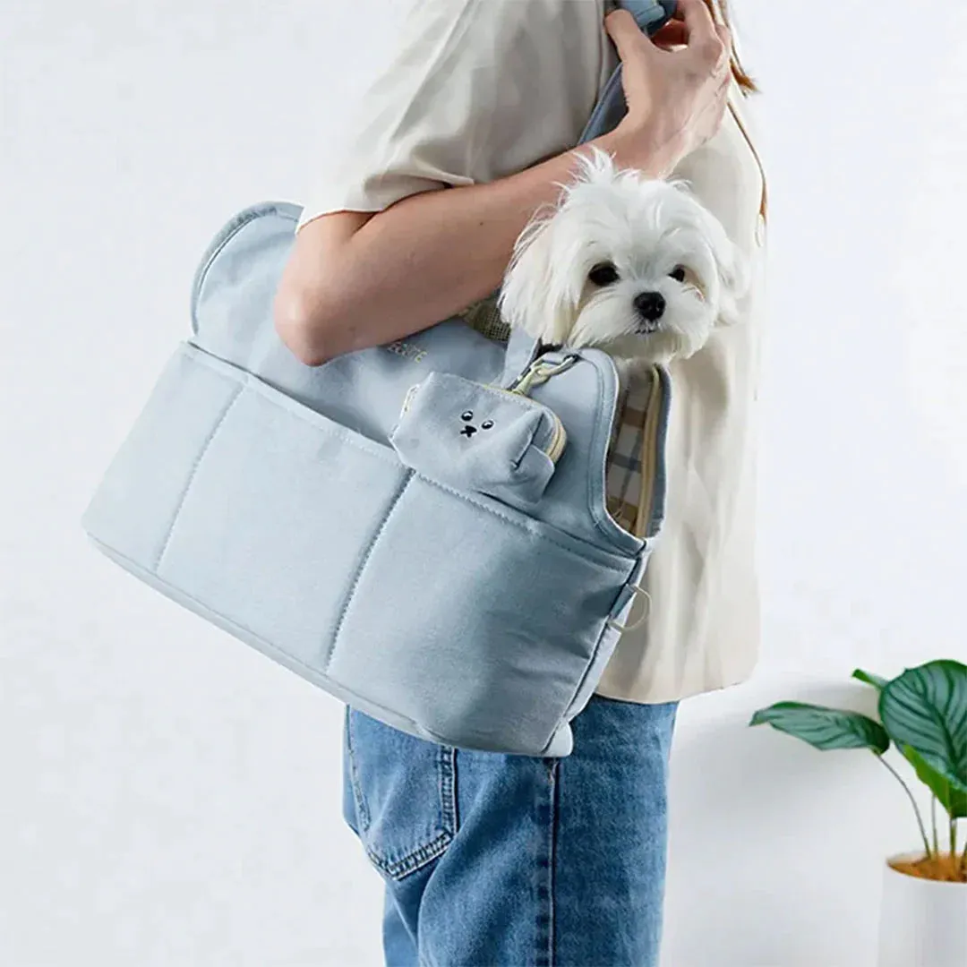 PetAffairs Backpack and Puppy Transport Pet Carrier