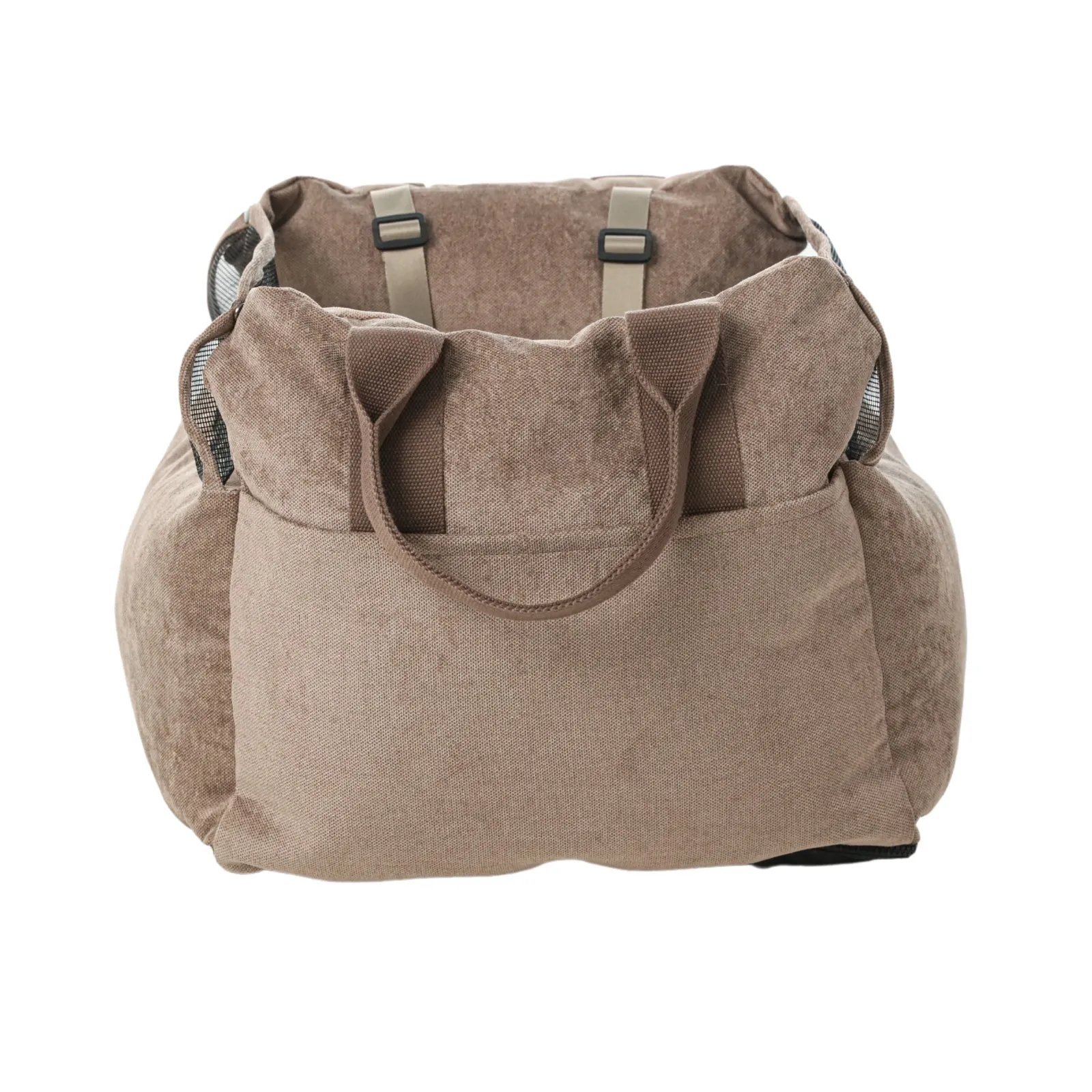 Puff Guard Dog Car Seat - Camel