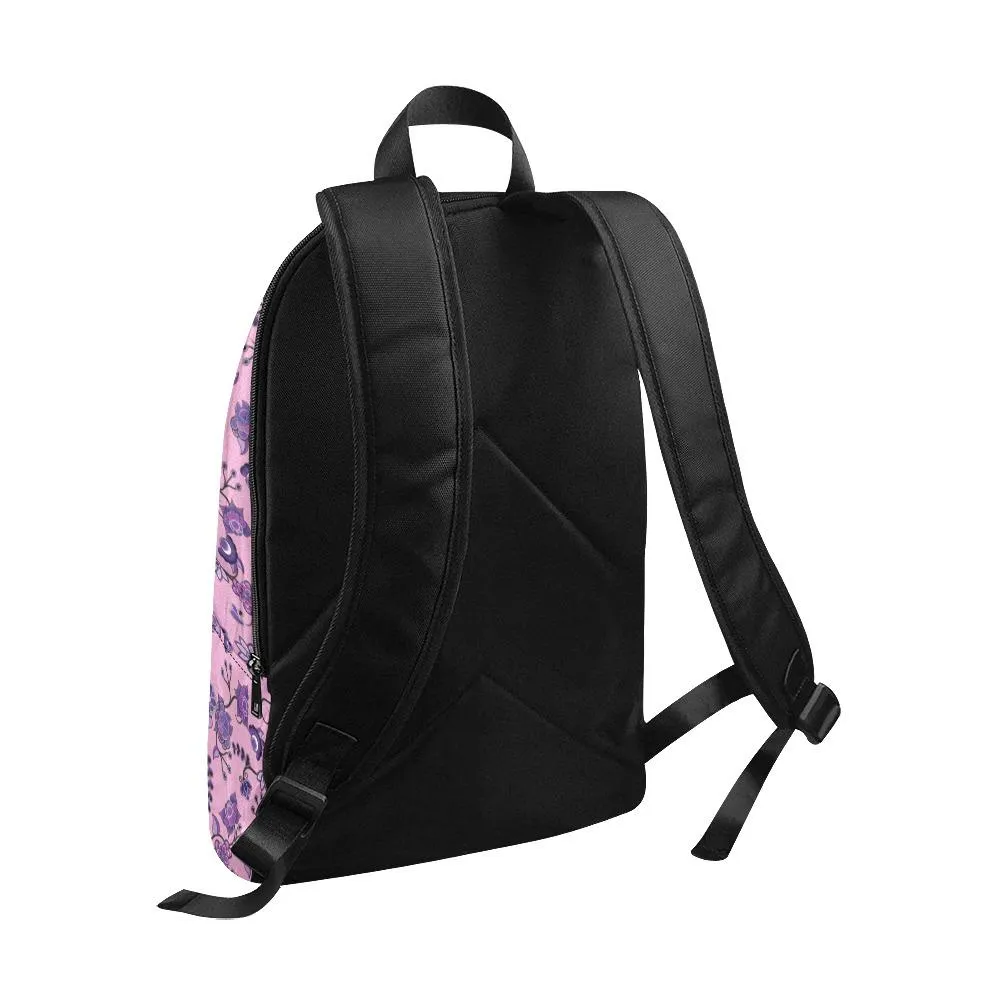 Purple Floral Amour Backpack for Adult