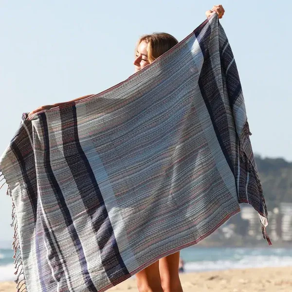 Sand Cloud Mundaka Stripe Beach Towel - 2024