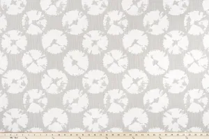 Sand Dollar French Grey Slub Canvas Fabric By Premier Prints