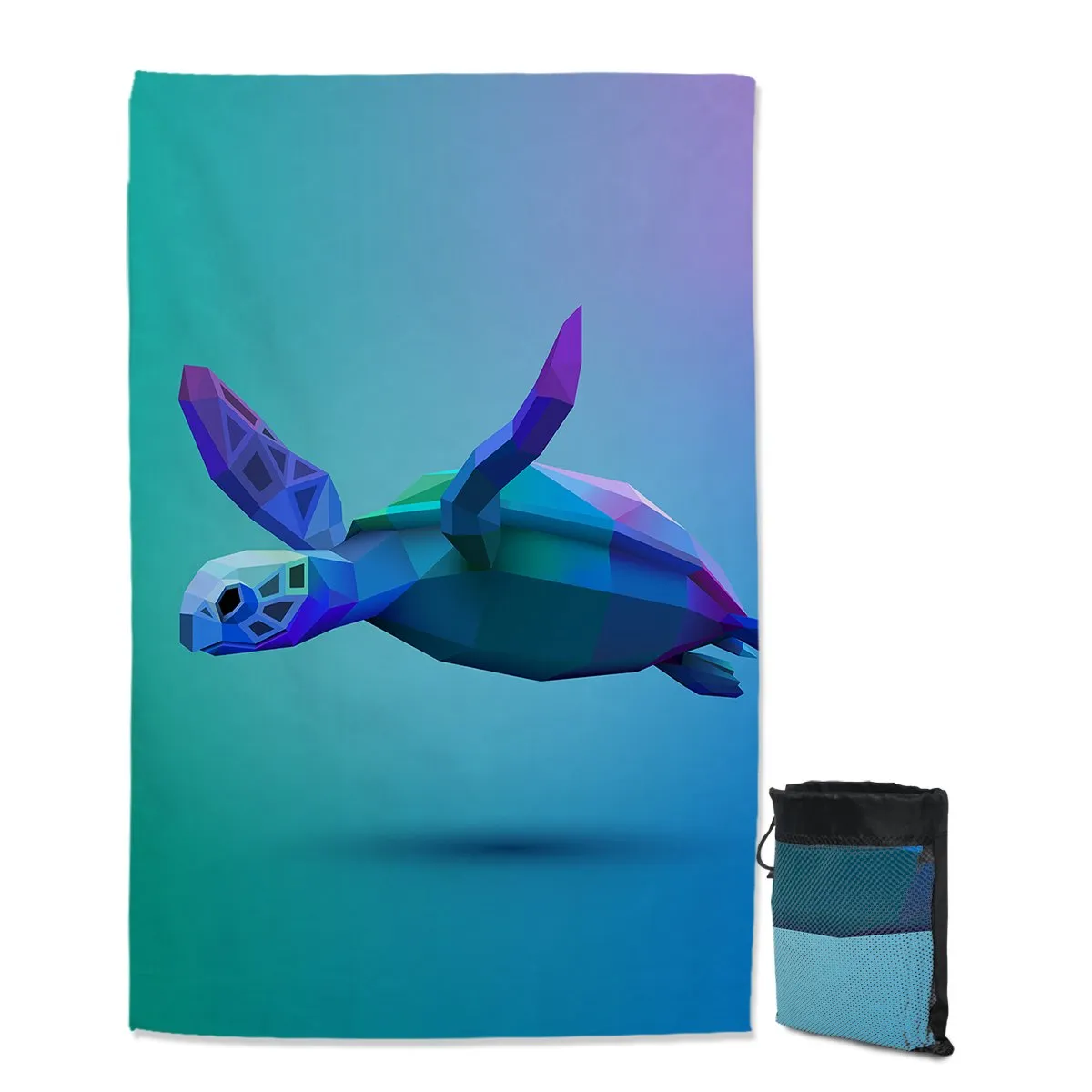 Sea Turtle Glide Sand Free Towel