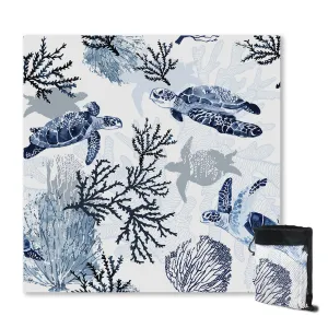 Sea Turtle Wonders Sand Free Towel