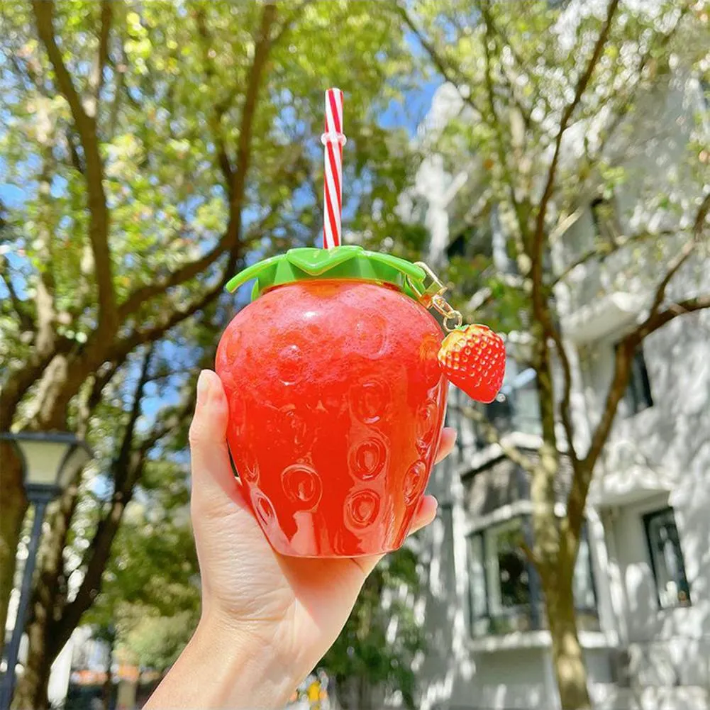 Strawberry Shaped Water Bottle