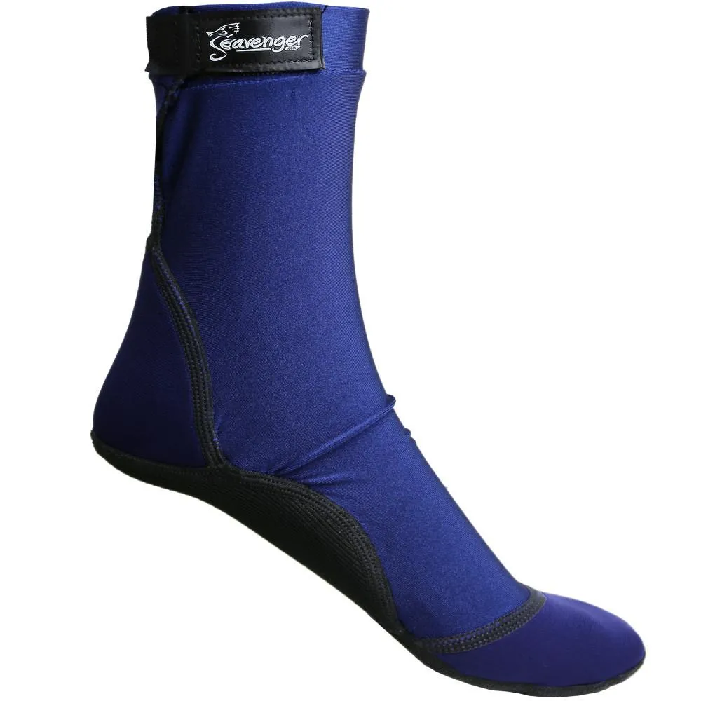 Tall SeaSnug Beach Socks - Dark Blue