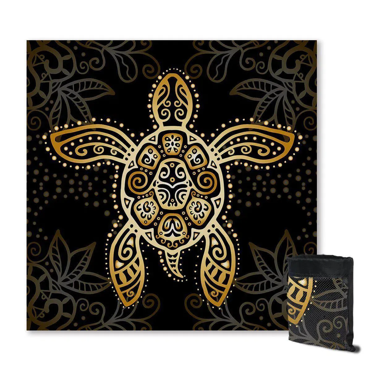 The Original Golden Turtle Sand Free Towel