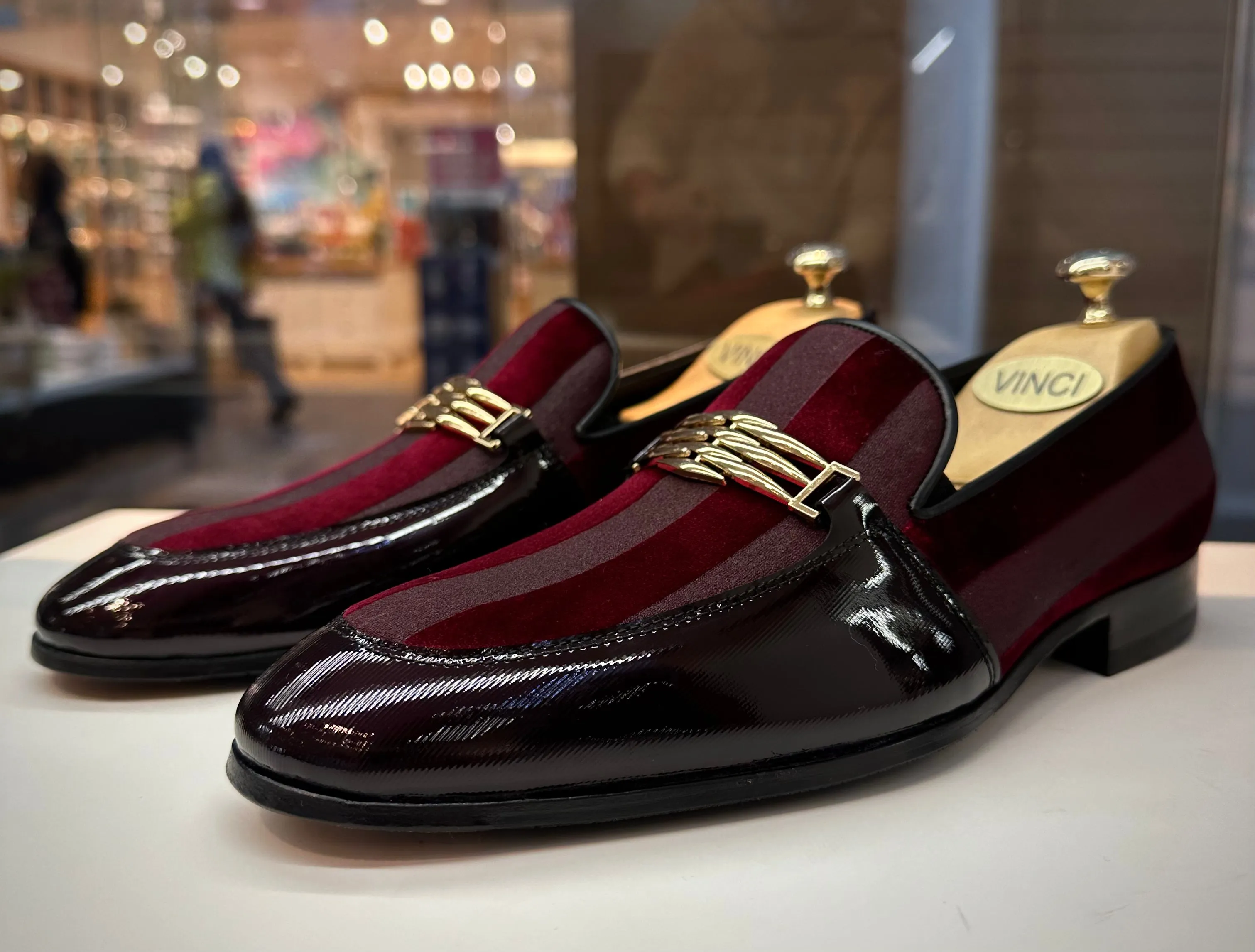 The Pontalto Leather Men Shoe Burgundy Bit Loafer