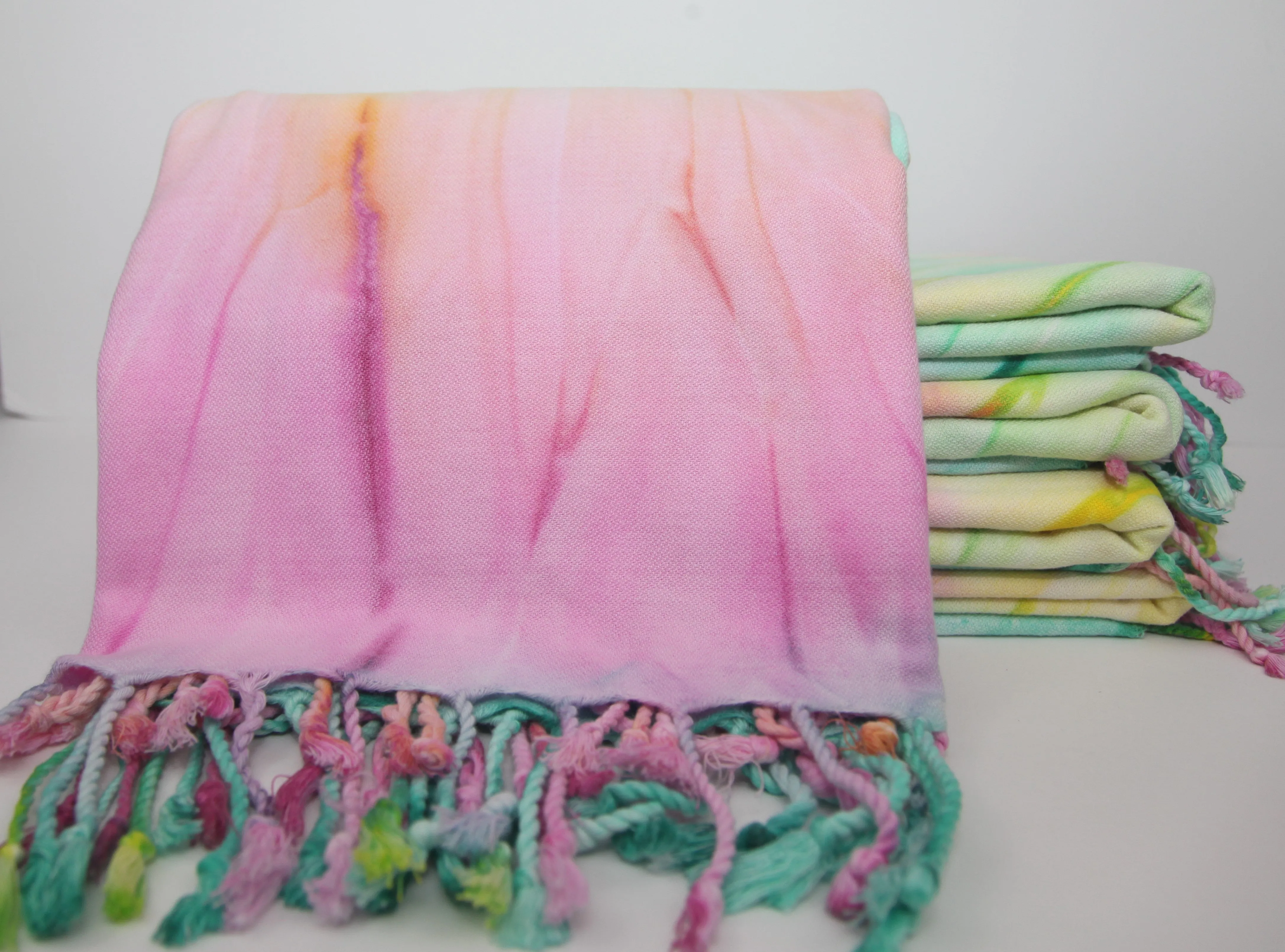 TIE DYE TURKISH TOWEL