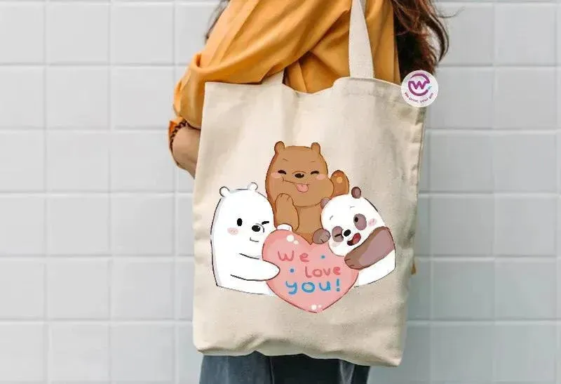 Tote Bag -Three Bears