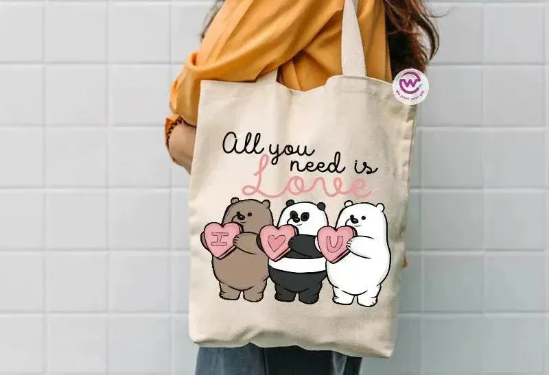 Tote Bag -Three Bears