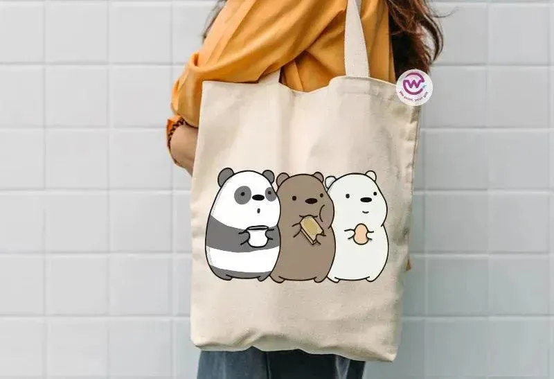 Tote Bag -Three Bears