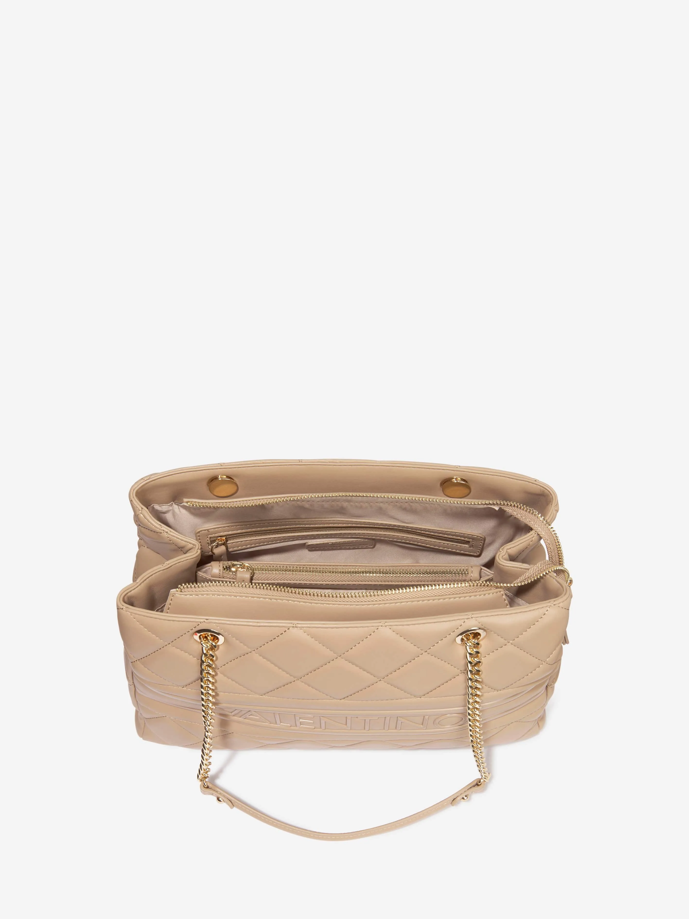 Valentino Girls Ada Tote Bag in Beige