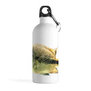 White and Black Fish Stainless Steel Water Bottle