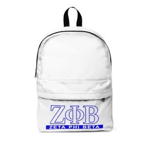 Zeta Phi Beta Classic Backpack